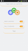 Flash Light Alert(Sms & Calls) APK صورة لقطة الشاشة #3