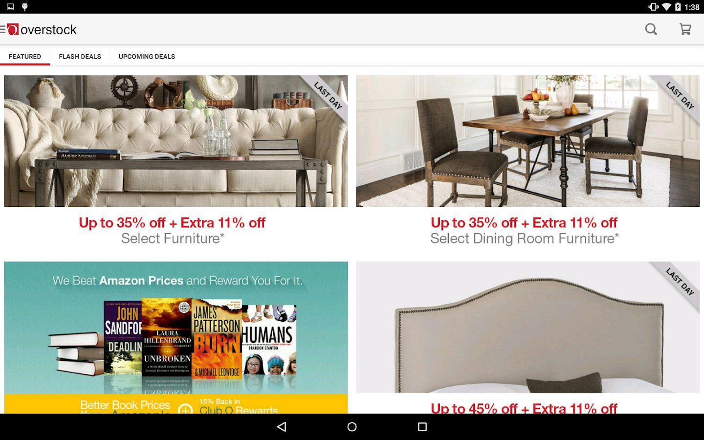 Overstock Shopping App Android Apps on Google Play