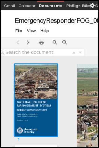 NIMS ICS Emerg Responders FOG Screen 2