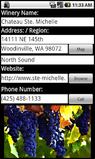 Washington Winery Finder Screenshots 3