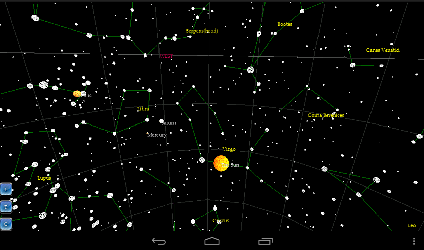 Star map Screen 3