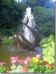 sturgeon fountain