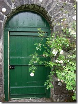 walled garden door