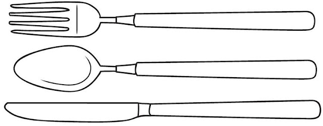 Pintar Dibujos De Cocina Alimentos Y Utensilios