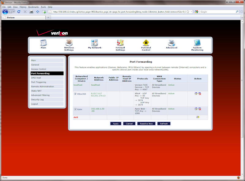 How To Program Verizon Router Verizon Wireless Router Settings