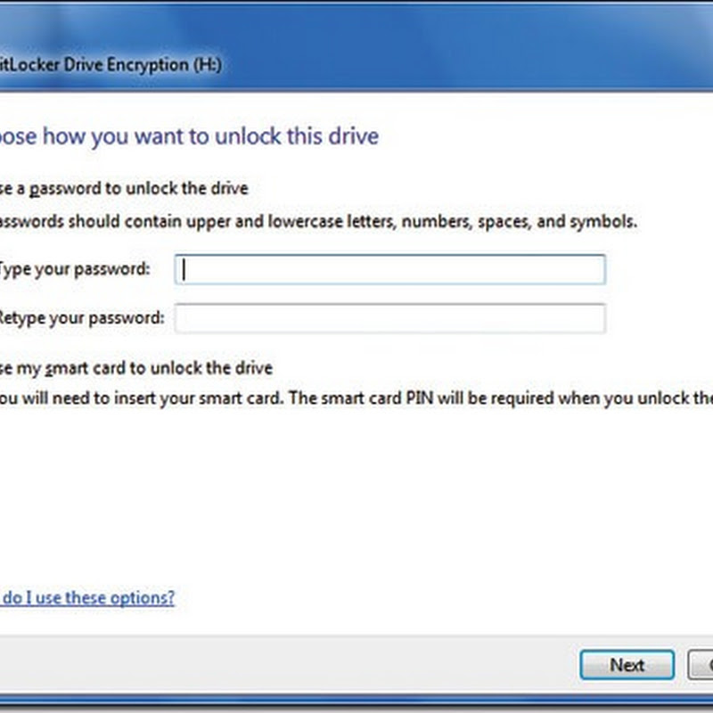 Tạo mật khẩu cho ổ đĩa bằng Windows 7