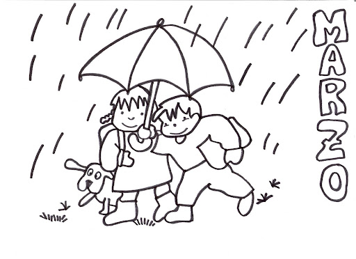 LOS MESES DEL AÑO PARA COLOREAR