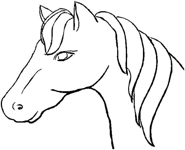 Dibujos De Caballos Para Colorear