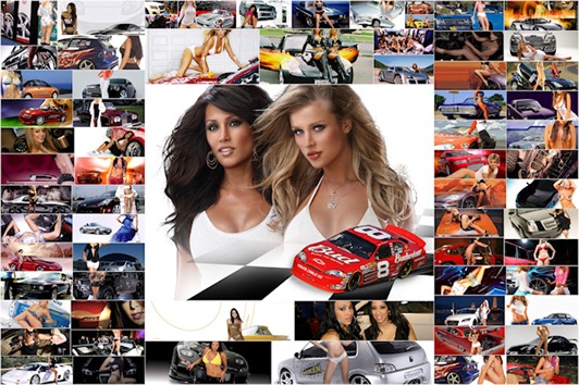 Girls and Cars Wallpapers