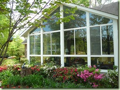 Sunroom from the outside