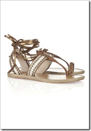 Christian Louboutin Hola Chica studded leather flat sandals