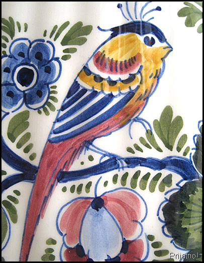 Delft bird