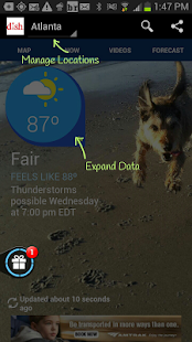 DISH NETWORK Weather screenshot for Android