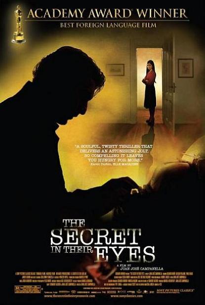 The Secret In their Eyes, El secreto de sus ojos, movie, poster, dvd,cover