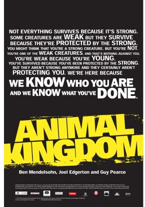 Animal Kingdom, movie, poster, dvd, box, art, image, cover