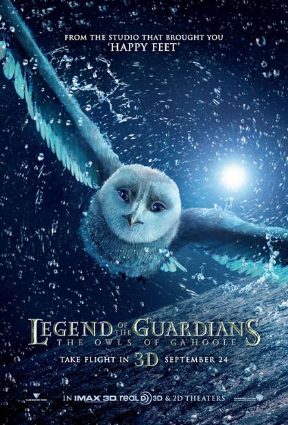 Legend of the Guardians, Movie, Poster, new, The Owls of Ga’Hoole
