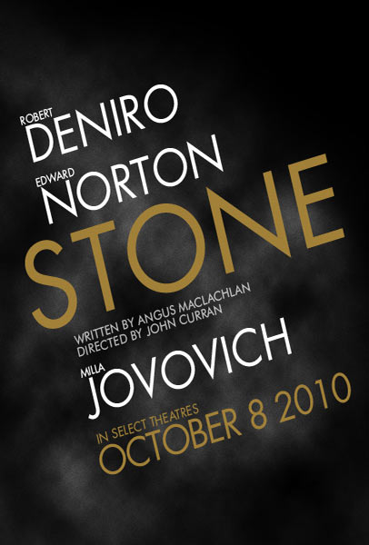 Stone, movie, poster