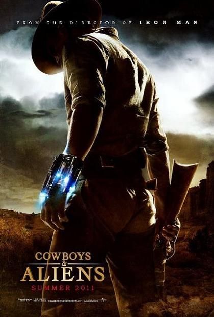 Cowboys & Aliens, movie, poster