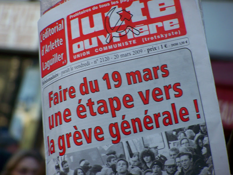 European Tribune La France En Colere - 