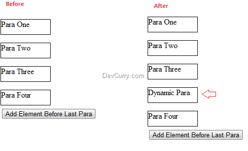 jQuery add elements