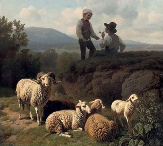 ~Robert Eberle ~Young Shepherds