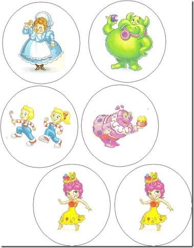 Candyland Coloring Pages Free Printables