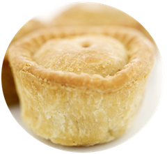 Humble pie - consists of pastry enclosing deer offal
