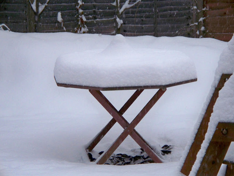 Table of snow