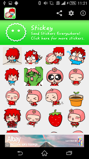 Stickey Red Hair Boy and Girl