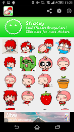 Stickey Red Hair Boy and Girl poster 1