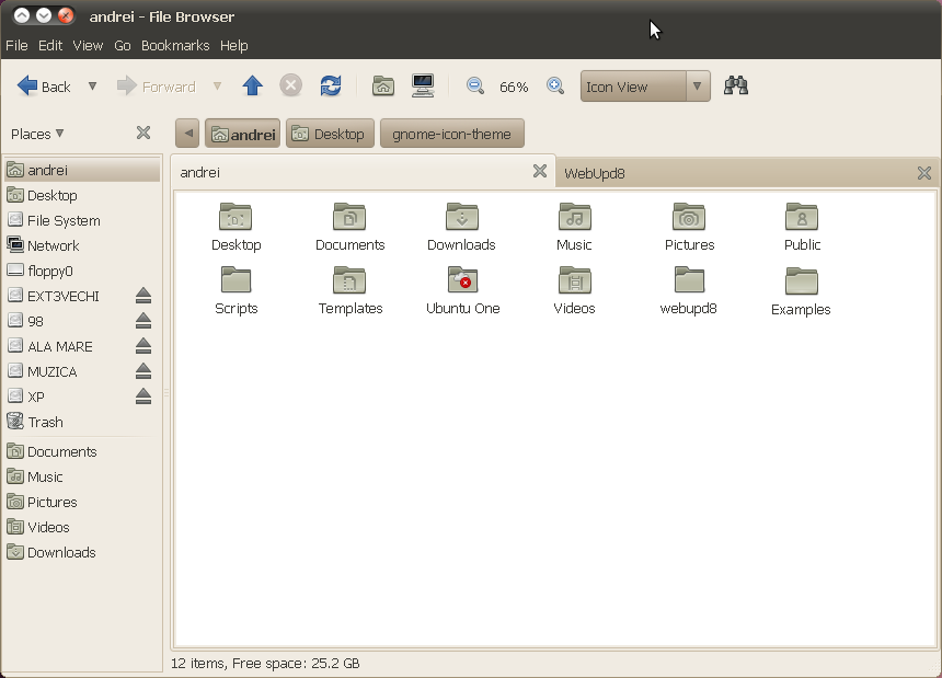 Linux File Browser Icon Download The Latest Gnome Icon Theme Via GIT ~ Web Upd8: Ubuntu / Linux ...