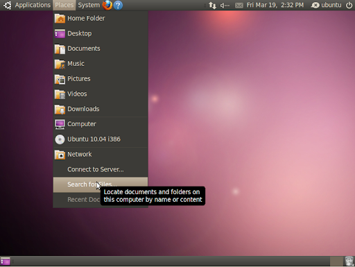 Ubuntu 10.04 LTS (Lucid Lynx)screenshot