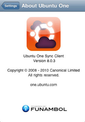 ubuntuone iphone app screenshot