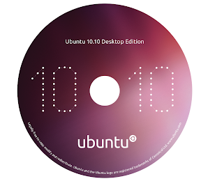 Ubuntu 10.10 CD cover