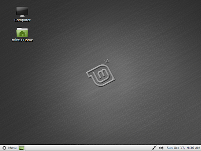 Linux Mint 10 Julia screenshot