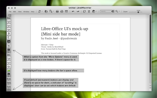 LibreOffice UI Mockups