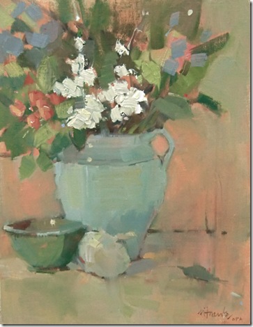 Dianne's Flowers, 16 x 12