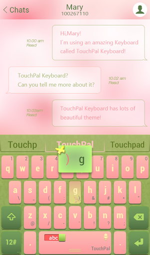 免費下載生產應用APP|TouchPal Spring Garden Theme app開箱文|APP開箱王