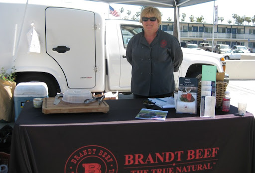 Brandt Beef at the PB Farmers Market