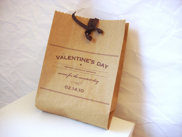 Valentine’s Day Brownie Bags by Twig&Thistle