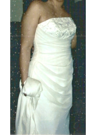 Amanda Wyatt 2pc Plus Size Wedding Gown