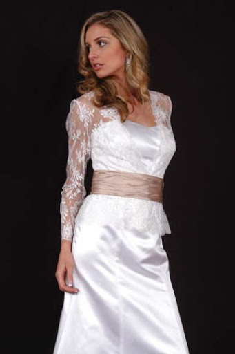 1375B ; Formal Bridal Dress, Wedding Gown 2 Pieces