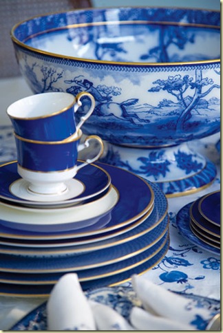 Blue Dishes