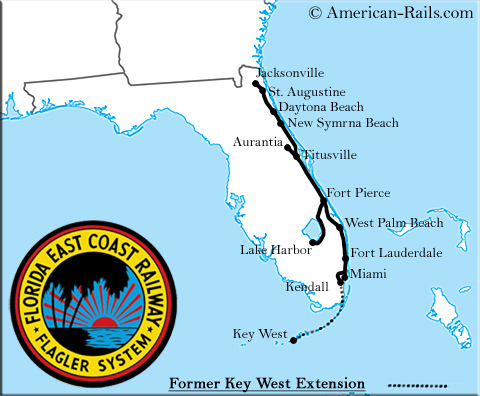 East Coast  on The Florida East Coast Railway  Over 100 Years Of Service In The