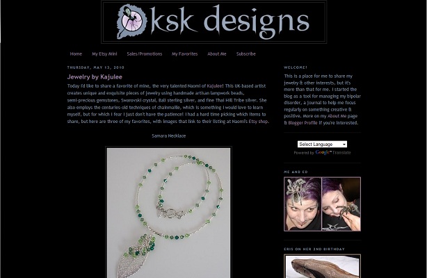 KSK Designs Blog 2010
