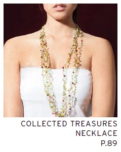 Collected Treasures Crochet Necklace by Esther Zadock