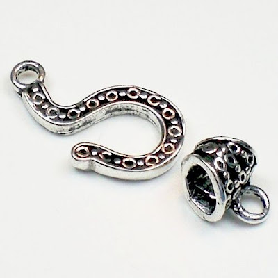 Oxidized Sterling Silver Hook Clasp from Royal Metals