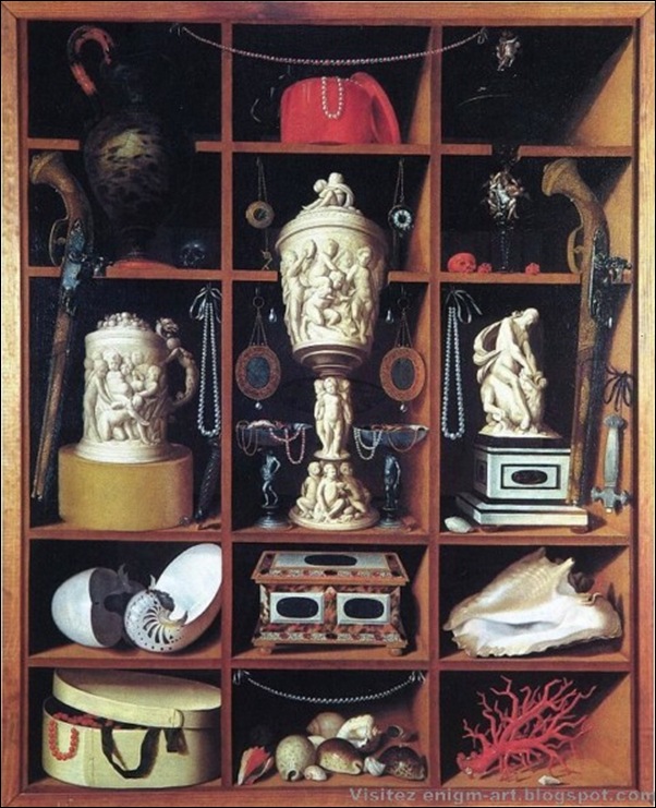 Georg Haintz, Cabinet de curiosité, 1666 