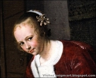 Détail,Jan Steen, La mangeuse d’huitres, vers 1658-1661 [1600x1200]