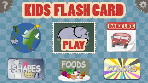 Colorful Kids Flashcard Free